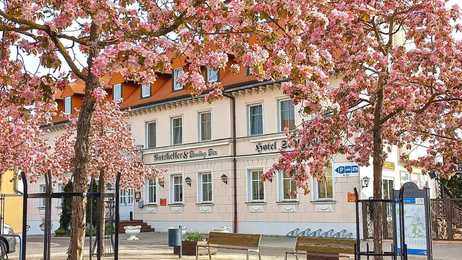 Hotel Schlossblick Trebsen エクステリア 写真